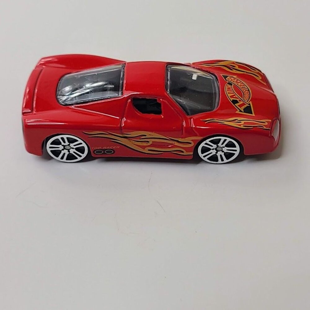 Suntoys Express Wheels Launch Speedsters Top Racer Red Flame Die-Cast Car 1:64 - Picture 6 of 8